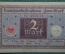 Банкнота 2 марки 1920 года. Веймарская республика, Германия, Берлин. Darlehenskassenschein