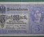Банкнота 5 марок 1917 года, Германия. Darlehenskassenschein - Чек ссудной кассы.