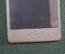 Старинная фотокарточка на паспарту "Девушка с розой". Фотография"Р. Шарль", Петербург. 1909 год