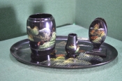 Настольный курительный набор на подносе 
