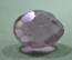 Яйцо граненое пасхальное. Фиолетовое стекло, огранка. 4,3 см. Царская Россия, до 1917 года.