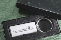 Брелок "Олимпийский комитет, Бахрейн". Новый, в коробке.