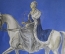 Литография Екатерина II из серии «Императоры Российской империи на своих любимых лошадях», Родионов