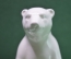Статуэтка фарфоровая "Белый медведь на задних лапах". Сциталис.