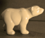 Статуэтка фарфоровая "Белый медведь". 