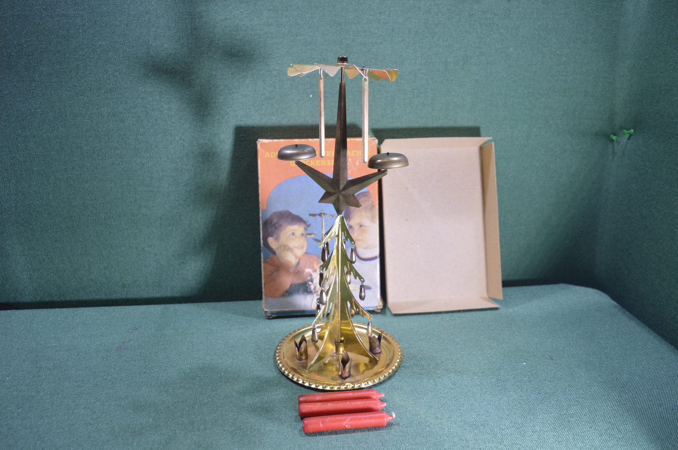 новогодняя карусель со свечами гдр. елка сувенирная вечерний звон. ёлочка вечерний звон гдр. подсвечник гдр золотая карусель. ёлочка вечерний звон гдр.