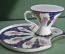 Чашка с блюдцем "Milena Collection". Необычный дизайн. Великобритания.
