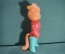 Игрушка "Кот в сапогах", дутыш. Пластик, СССР. #G8