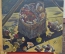Картина "Лукошко грибов и оса" + "Букет". Дима Авель ( Зуев Дмитрий). Масло, оргалит. 1993 г.