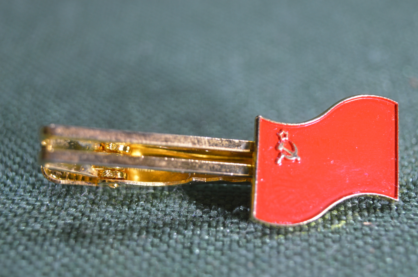 Купить Заколка, зажим для галстука "Советский флаг". СССР, в интернет ...