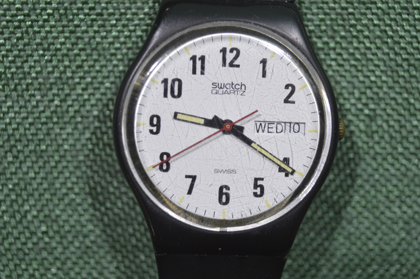 Купить Часы наручные Свотч, Swatch. Кварцевые, водонепроницаемые, с ...