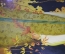 Панно настенное "Аленушка, девушка в сарафане", лаковая роспись, ручная работа. СССР.