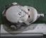 Елочная новогодняя игрушка "Старичок, Дед Мороз". Стекло, подвес. 2-я половина XX века, СССР.