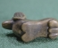 Статуэтка миниатюрная, фигурка "Собака, такса". Камень.