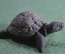Фигурка, миниатюрная статуэтка "Черепаха, черепашка". Камень.