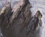 Картина "Водопад в лесу". Художник Н. В. Стыров. Холст, масло. 1990-е годы.