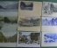 Старинные открытки, Европа, Привет из... (9 штук). Виды и озера. Начало XX века.