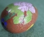 Яйцо на подставке "Цветы". Латунь. Клуазоне. Перегородчатая эмаль. Старый Китай. 1950-е годы. #3