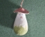 Елочная игрушка "Гриб, грибочек". Папье-маше, вата, СССР.