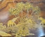 Панно настенное, большое "Слоны" (80 см.). Дерево, лак. Индия.