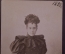 Старинное фото "Дама в черном платье", 1893 год. Фотография Павлова, Москва. Царская Россия.