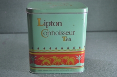 Банка жестяная "Чай Липтон Lipton". 1950-1960-е годы. Великобритания.