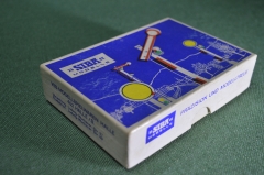 Коробка упаковка от комплектующих к игрушечной железной дороге "Siba". ГДР.