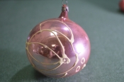 Елочная игрушка стеклянная 