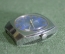 Часы наручные механические "Луч", 23 камня, синий циферблат. На ходу. Сделано в СССР.
