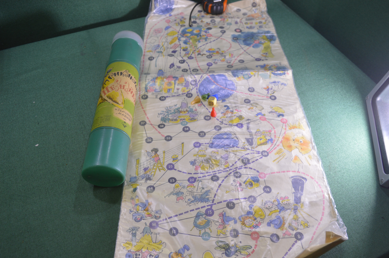 Купить Детская настольная игра "Приключения Незнайки". В тубусе. Худ ...