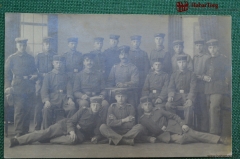 Фотография групповая, солдаты, военнослужащие. Первая Мировая Война. 1914-1918 гг.