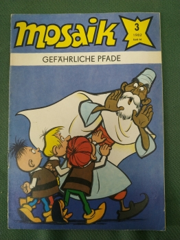 Комикс, серия комиксов "Mosaik". Выпуск № 3. 1982 год. ГДР. Германия. 