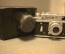 Фотоаппарат "Зоркий-4", № 71131719. Объектив Индустар-22 * 1:3,5 F=5см.