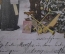 Открытка "Рождественская распродажа". Прошла почту. Европа, начало XX века.