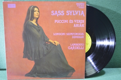 Винил, пластинка 1 lp "Сильвия Шаш, Пуччини и Верди". Sass Sylvia, Puccini & Verdi. Опера.