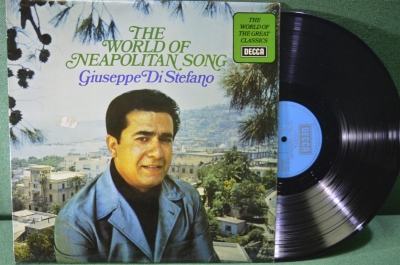 Винил, пластинка 1 lp "Неаполитанские песни". Giuseppe Di Stefano ‎– The World Of Neapolitan Songs