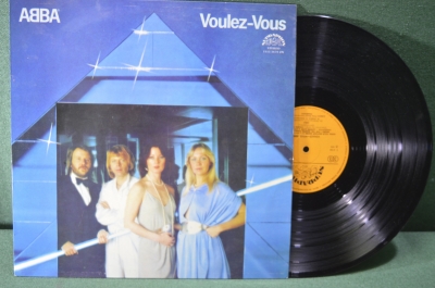 Винил, пластинка 1 lp "АББА". ABBA ‎– Voulez-Vous. Supraphon.