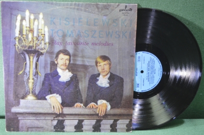 Винил, пластинка 1 lp "Марек и Вацек". Wacław Kisielewski - Marek Tomaszewski. Фортепьяно, дуэт.