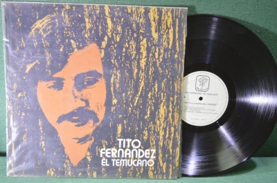 Винил, пластинка 1 lp "Тито Фернандес". Tito Fernandez – El Temucano. Чили, песни протеста.