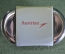 Часы будильник дорожные "Marksman Austrian Airlines". Авиация. В коробке.