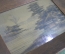 Картина старинная на ткани "Китайский пейзаж" #1. Ткань, краска. В рамке за стеклом. Китай.