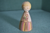 Кукла куколка деревянная 