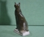 Скульптура "Кошка Египетская", Императорский фарфоровый завод. Воробьев.