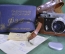 Фотоаппарат пленочный "ФЭД-2", с чехлом, коробкой и документами. 1961 год, N 1206823. СССР.