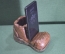 Фигурка деревянная "Старый башмак". Карандашница, подставка под смартфон. Дерево, резьба.