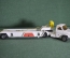 Модель масштабная, автомобиль грузовой с прицепом. Ford F Series Металл. Matchbox. 1977 год, Англия.