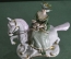 Статуэтка, фигурка фарфоровая "Всадница на лошади". Фарфор cdc rococo collection, Шри-Ланка.