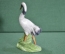 Фарфоровая фигурка, статуэтка "Птица в траве". Фарфор. 