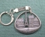 Брелок для ключей "Париж Paris". Тяжелый металл. Детализация. Клеймо. Франция периода СССР.