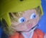 Игрушка "Хоккеист хоккей". Резина. Jugoplastika. Югопластика. В коробке. Югославия-СССР. #G4